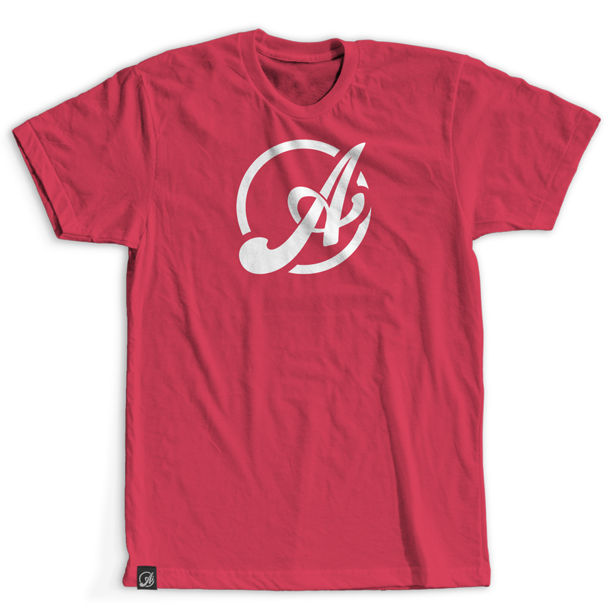 Artsy Classic &quot;A&quot; Tee (Red)