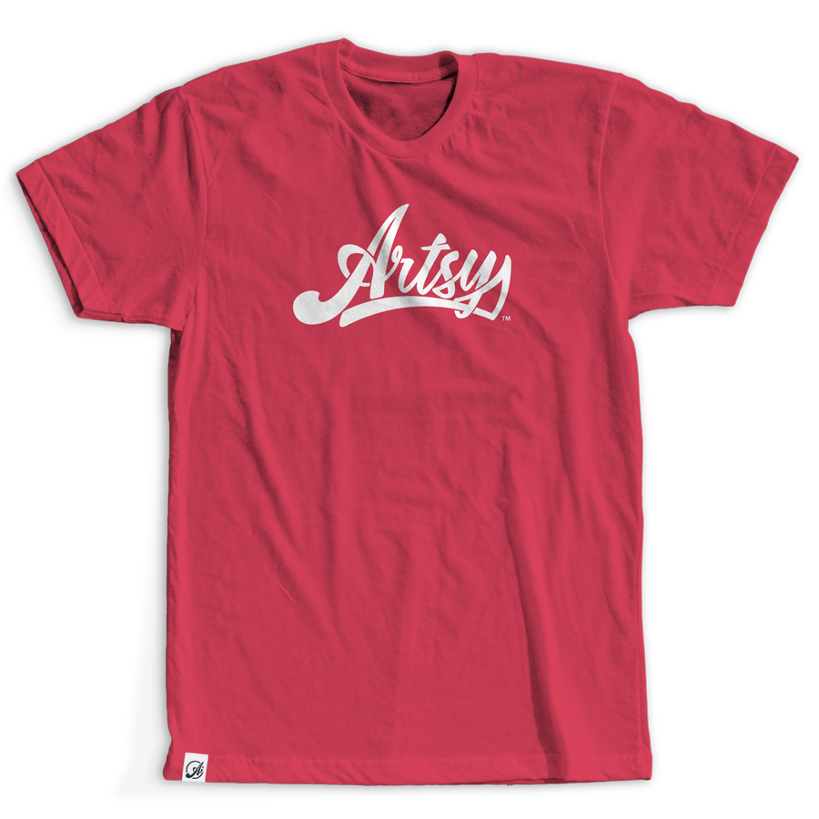 Artsy Classic Tee (Red)